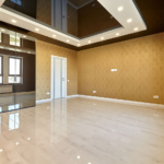 Room with wooden floors and a ceiling | residential plots in Gurgaon